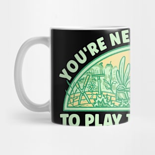 Never Too Old Gardening Mug